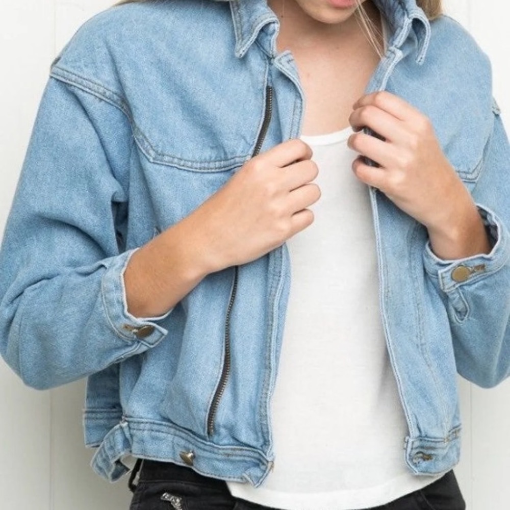 Brandy Melville Isabelle Jean Jacket